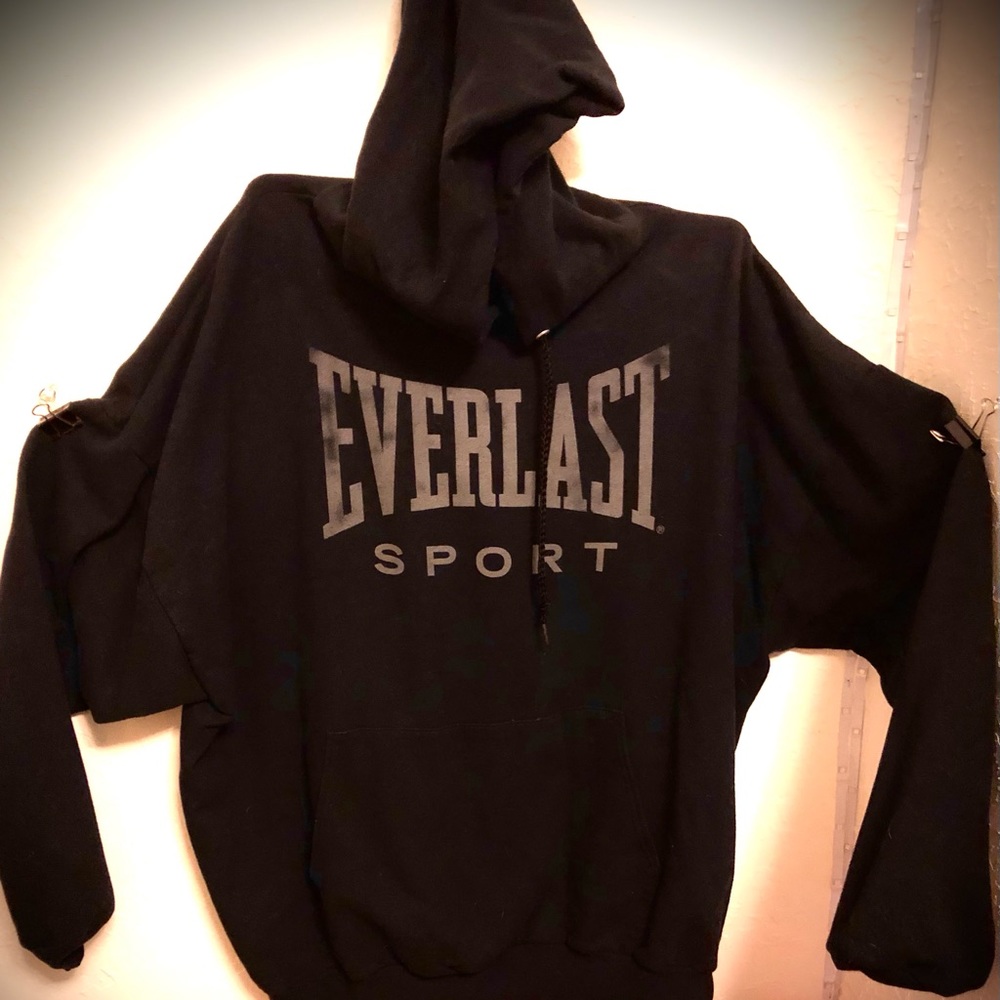 Black Everlast, Hanes big and tall hoodie